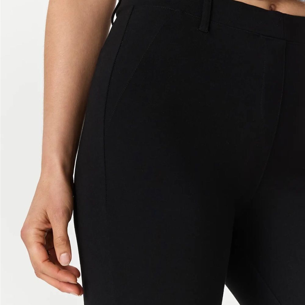 Quince Black Boot Cut Flare Pants High-Rise - Picture 4 of 14